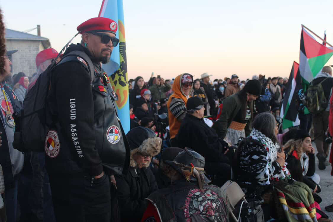 Sam Escobar sunrise ceremony